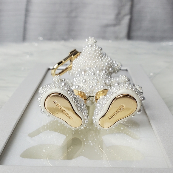 DISNEY X BAUBLEBAR pearl mickey mouse Bag charm - Picture 5 of 7